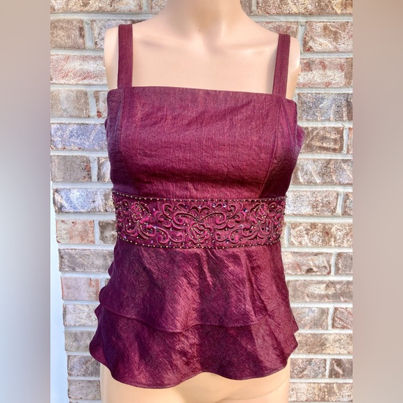 Dress Barn Set 90s Y2K Bustier Top Bolero Jacket - Picture 1 of 13